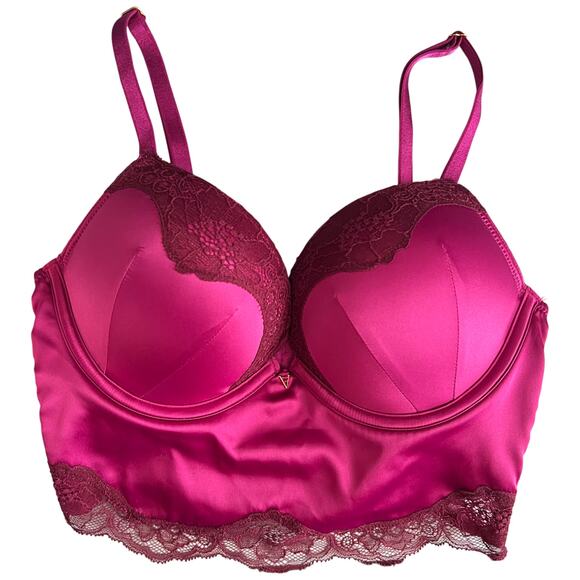 Victoria's Secret Bombshell Push-Up Corset Top, 32B - Picture 2 of 8